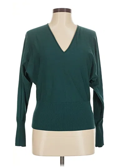 Pre-owned Express Pullover Sweater In Teal