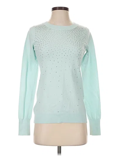 Pre-owned Express Pullover Sweater In Teal