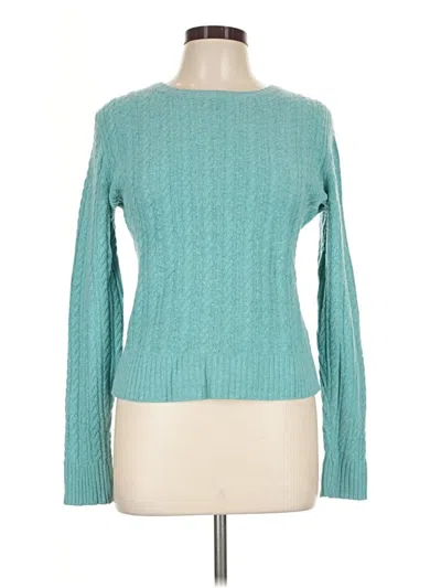 Pre-owned Express Pullover Sweater In Teal