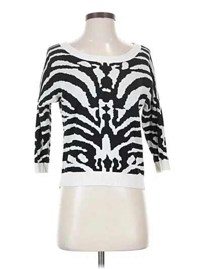 Pre-owned Express Pullover Sweater In White
