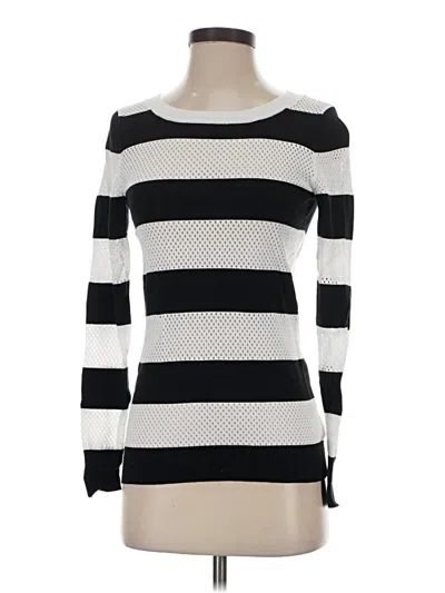 Pre-owned Express Pullover Sweater In White