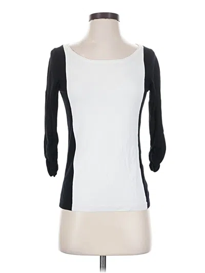 Pre-owned Express Pullover Sweater In White