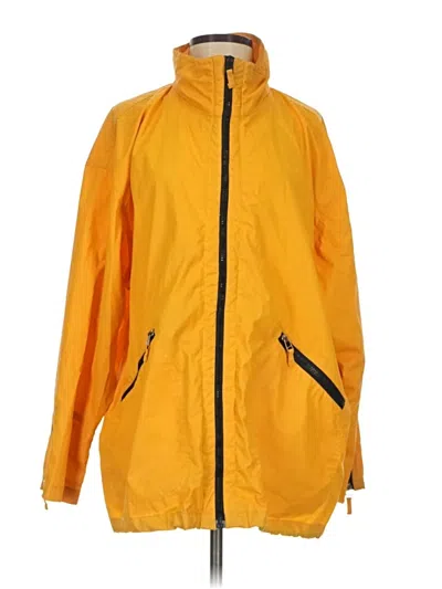 Pre-owned Express Raincoat In Yellow