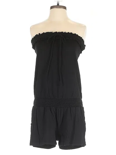 Pre-owned Express Romper In Black