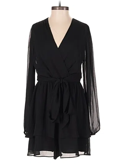 Pre-owned Express Romper In Black