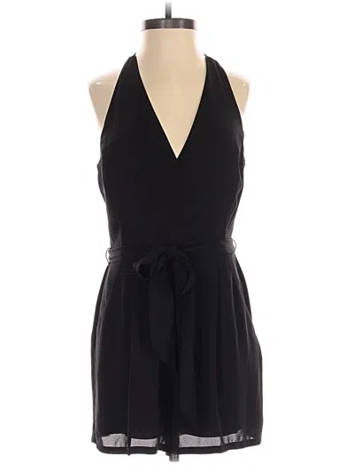Pre-owned Express Romper In Black