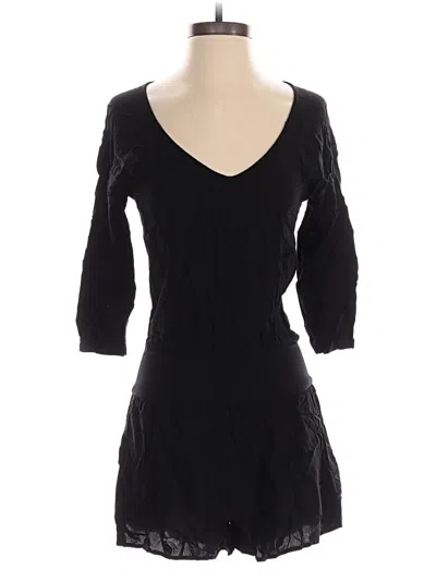 Pre-owned Express Romper In Black