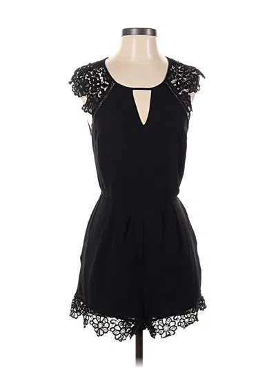 Pre-owned Express Romper In Black
