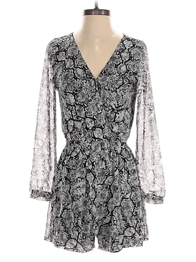 Express Romper In Black