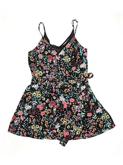 Pre-owned Express Romper In Black