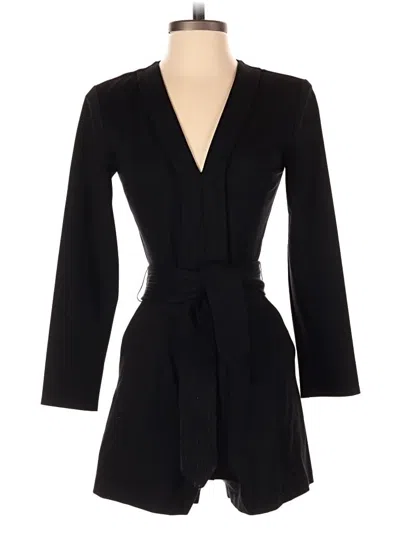 Pre-owned Express Romper In Black