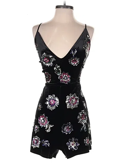 Pre-owned Express Romper In Black