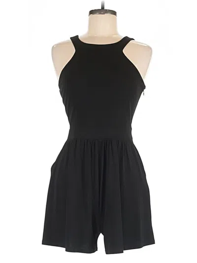 Pre-owned Express Romper In Black