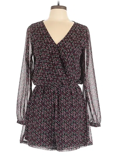 Pre-owned Express Romper In Black