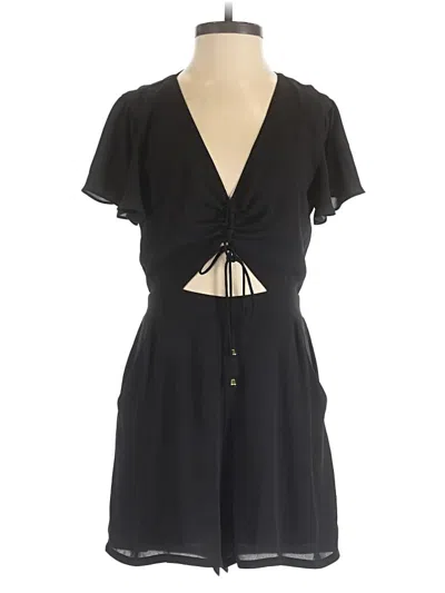 Pre-owned Express Romper In Black