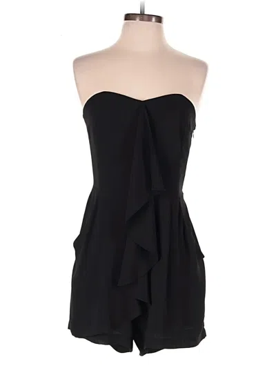 Pre-owned Express Romper In Black