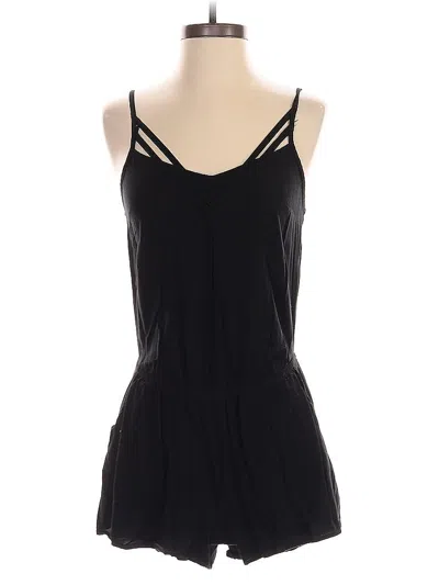 Pre-owned Express Romper In Black