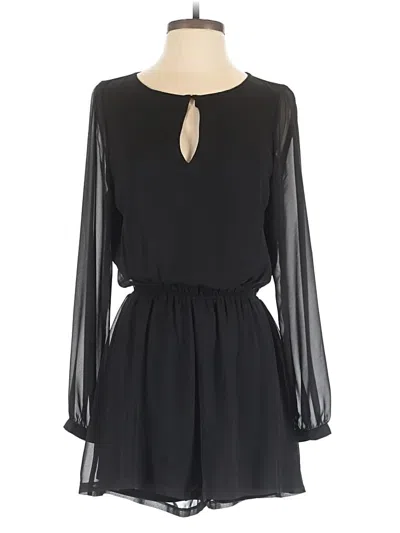 Pre-owned Express Romper In Black