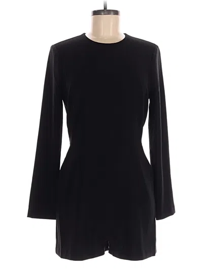 Pre-owned Express Romper In Black