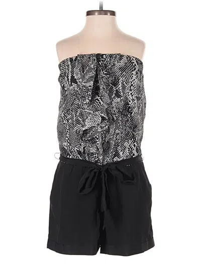 Pre-owned Express Romper In Black