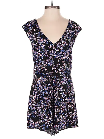 Pre-owned Express Romper In Black
