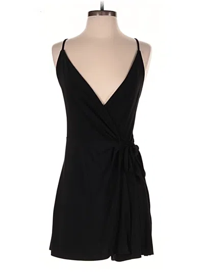 Pre-owned Express Romper In Black