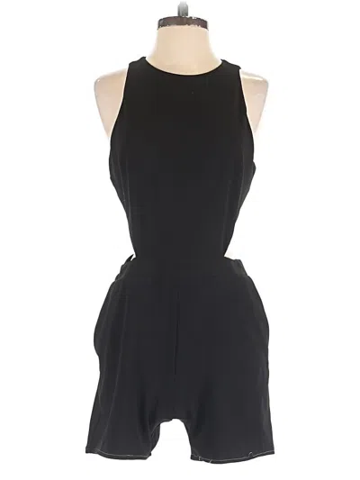 Pre-owned Express Romper In Black