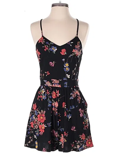 Pre-owned Express Romper In Black