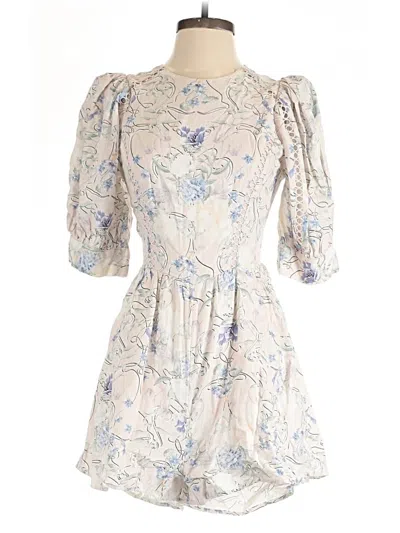 Pre-owned Express Romper In Blue