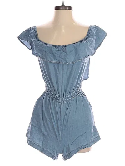 Pre-owned Express Romper In Blue
