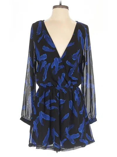 Pre-owned Express Romper In Blue