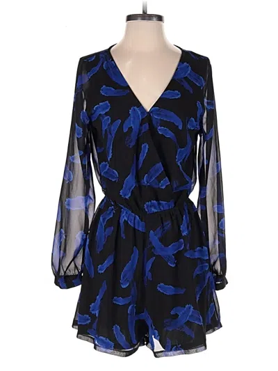 Pre-owned Express Romper In Blue
