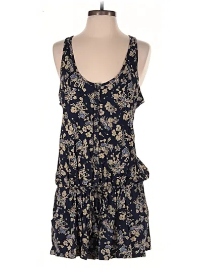 Pre-owned Express Romper In Blue