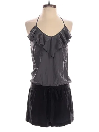 Pre-owned Express Romper In Gray
