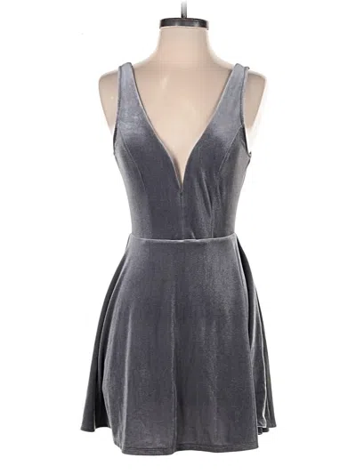 Pre-owned Express Romper In Gray
