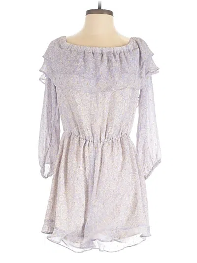 Pre-owned Express Romper In Gray