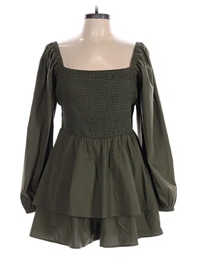 Express Romper In Green