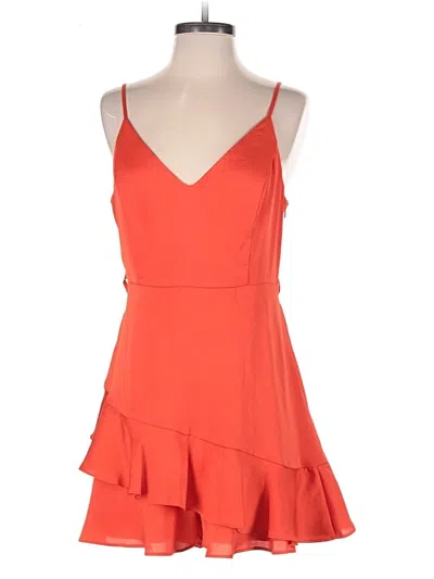 Pre-owned Express Romper In Orange