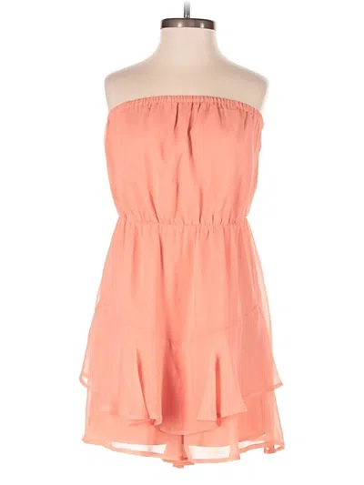 Pre-owned Express Romper In Orange