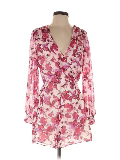 Pre-owned Express Romper In Pink