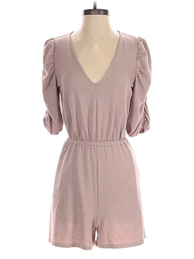 Pre-owned Express Romper In Pink