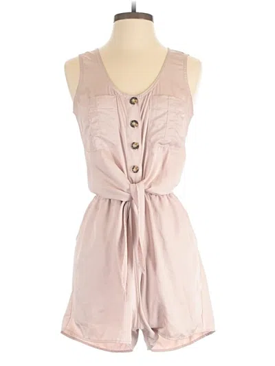 Pre-owned Express Romper In Pink