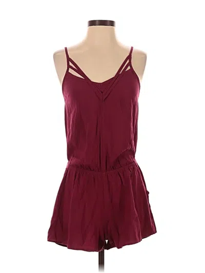 Pre-owned Express Romper In Pink