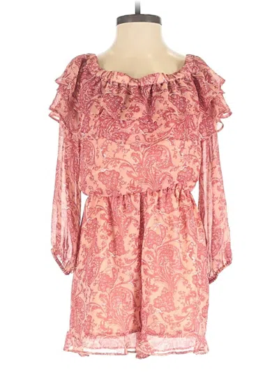 Pre-owned Express Romper In Pink