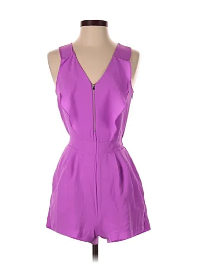 Pre-owned Express Romper In Purple