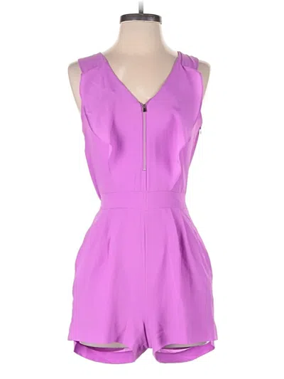 Pre-owned Express Romper In Purple