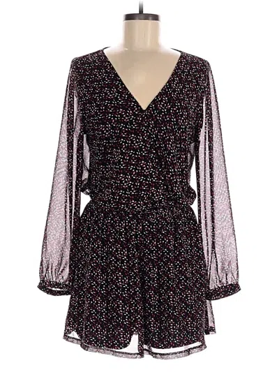Pre-owned Express Romper In Purple