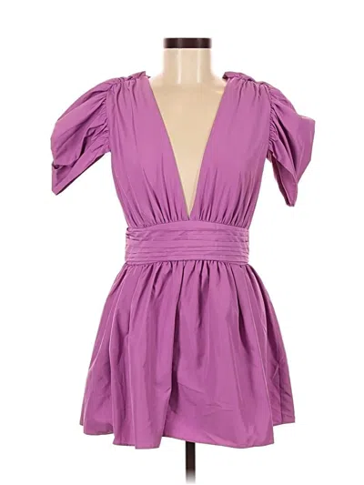 Pre-owned Express Romper In Purple