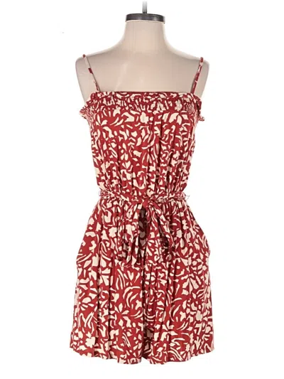 Pre-owned Express Romper In Red