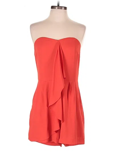 Pre-owned Express Romper In Red